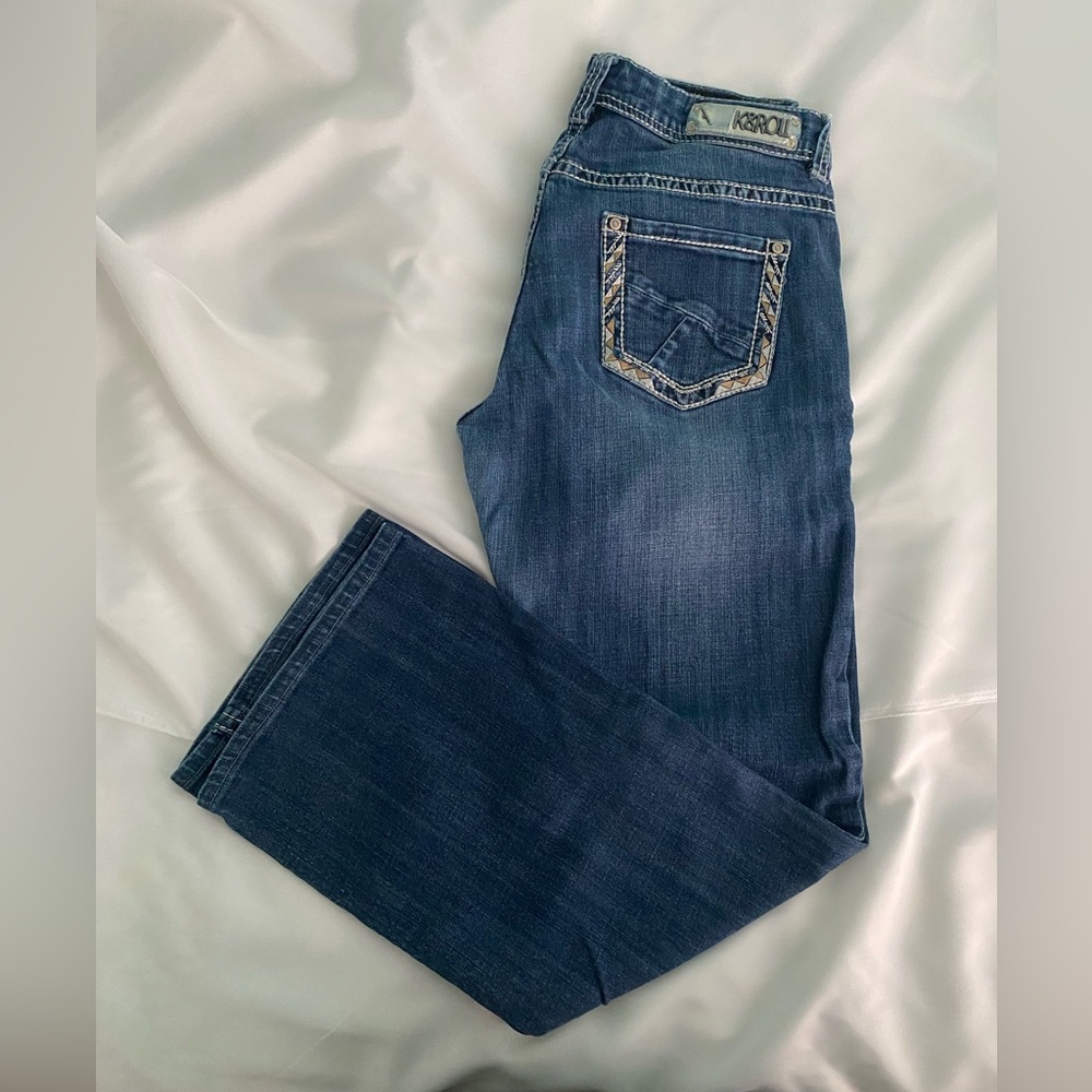 Rock & Roll Cowgirl Bootcut Riding Jeans